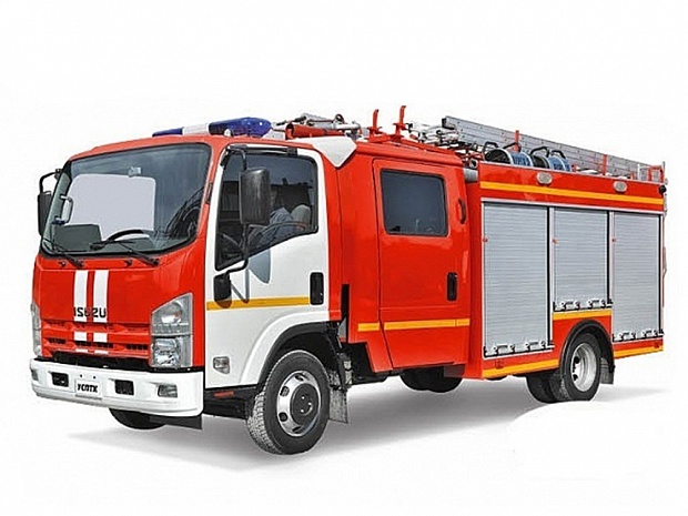 ISUZU ELF 9.5 Пожарная автоцистерна